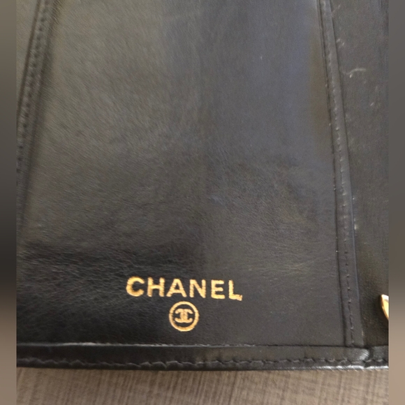 CHANEL Rare Vintage Long Coco Wallet. Canvas. Brown.VGUC - Picture 7 of 13